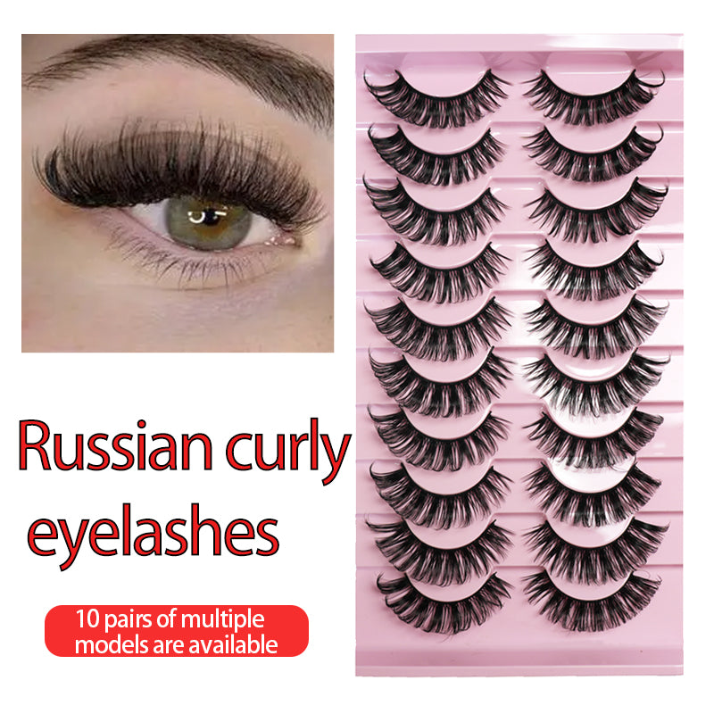 Russian thick false eyelashes
